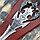 Сувенирный меч на планшете, змеи на уголках эфеса, 56 см, фото 3