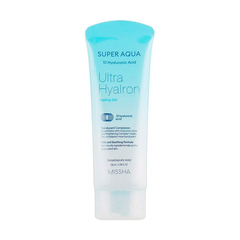 Отшелушивающий гель для лица MISSHA Super Aqua Ultra Hyalron Peeling Gel 100 мл