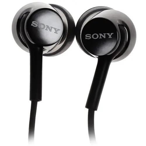 Sony MDR-EX155AP B Наушники-вкладыши с микрофоном, черный - фото 1 - id-p225163570