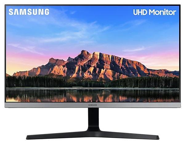 Монитор 28" Samsung U28R550UQI Black (IPS, LED, Wide, 3840x2160, 4ms, 178°/178°, 300 cd/m, 1000:1, +DP, - фото 1 - id-p225165810