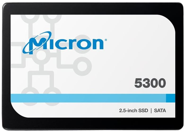 Твердотельный накопитель Micron 5300PRO MTFDDAK7T6TDS-1AW1ZABYY 7.68TB SATA 2.5" SSD Enterprise Solid State - фото 1 - id-p225166475