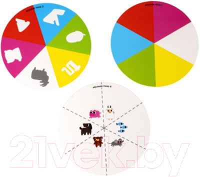 Развивающая игра Bondibon Цвет и форма с прищепками / ВВ5036 - фото 5 - id-p225167817