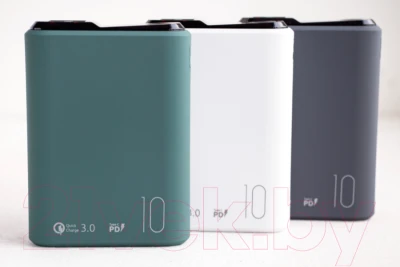 Портативное зарядное устройство Olmio QS-10 QuickCharge 10000mAh 22.5W - фото 3 - id-p225167544