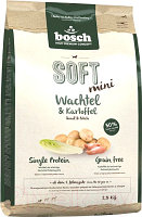 Полувлажный корм для собак Bosch Petfood Soft Mini Quail&Potato