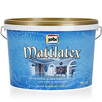 JOBI Mattlatex влагостойкая интерьерная краска 10л