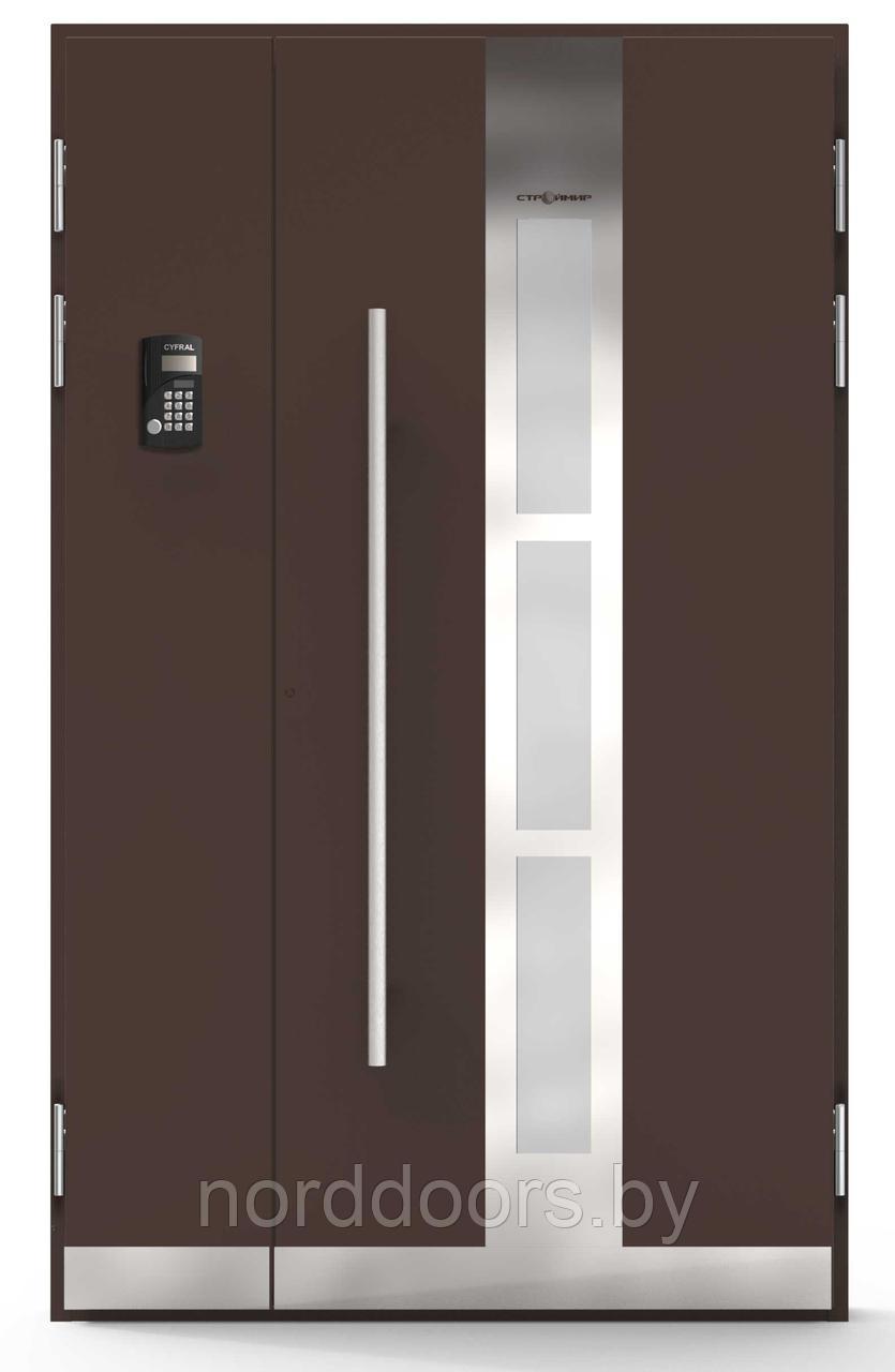 Дверь для подъезда GENEVA 12 RAL 8017