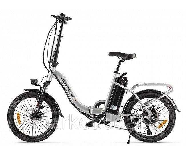Электровелосипед Volteco FLEX серебристый - фото 1 - id-p206932715