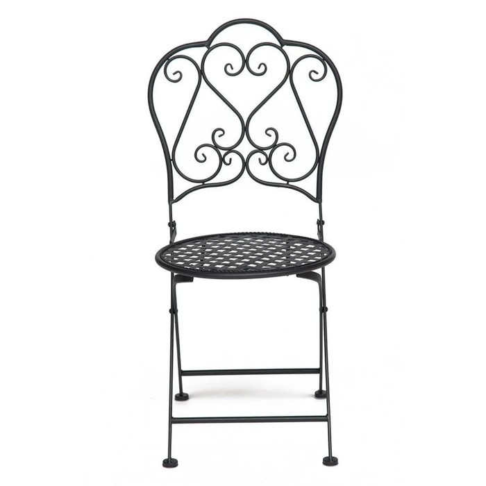 Стул Secret De Maison Love Chair стальной сплав, 43х48х91см, черный - фото 2 - id-p225171522