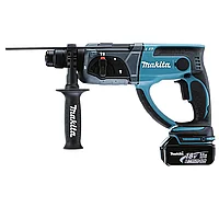 Перфоратор аккум. DHR 202 RFE (SDS-plus, 18.0 В, 2 акк. х 3.0 А/ч, 1.9 Дж, чем.) MAKITA