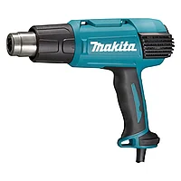 Фен технический HG 6530 VK (2000Вт, 2 режима, 50-650С, 4 насадки, чем.) MAKITA