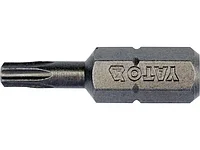 Бита TORX T15х25мм 1/4" (10шт.) S2 HRC58-61 (YT-78142) YATO