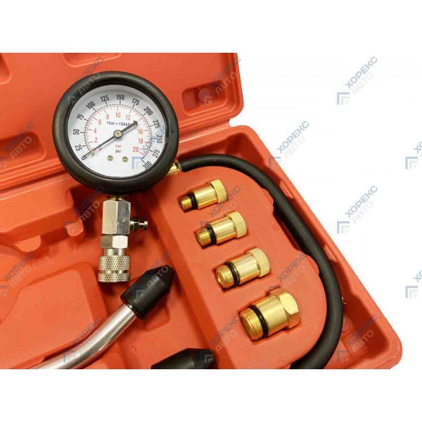 Индикатор компрессии бензиновых двигателей 8 предметов, артикул: HZ 27.1.027S - фото 2 - id-p225174230