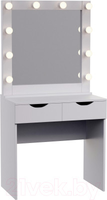 Туалетный столик с зеркалом Мир Мебели SV-15 с подсветкой - фото 1 - id-p225179352