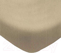 Простыня Luxsonia Махра на резинке 120x200 / Мр0020-1