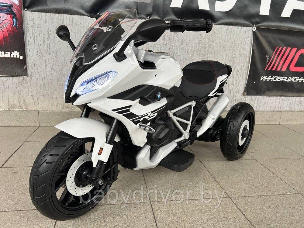 Детский электромотоцикл Baby Driver Kawasaki арт. K333 (белый)