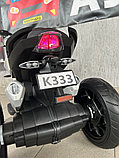 Детский электромотоцикл Baby Driver Kawasaki арт. K333 (белый), фото 6