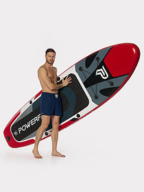 Сапборд SUP Board POWERFANS (320х84х15), арт. TA004-001 (красный)