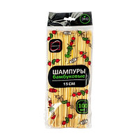 Набор шпажек бамбуковых (Китай, 15 см, 100 шт)