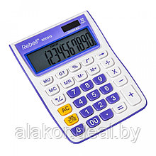 Калькулятор настольный Rebell  SDC 912+, 12 - разрядный, 145x104x26 белый/фиолетовый