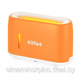Увлажнитель воздуха Kitfort КТ-2887-2, ультразвуковой, 15.6 Вт, 0.24 л, оранжево-белый