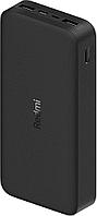 Портативное зарядное устройство Xiaomi Redmi Power Bank 20000mAh (черный, международная версия)