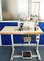 2-х игольная швейная машина челночного стежка с автоматическими функциями и пуллером JUKI LH3168-7  Япония БУ