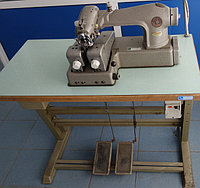 Швейная машина потайного стежка 2- плунжерная для подшивания низа пальто в разварот Strobel Германия БУ