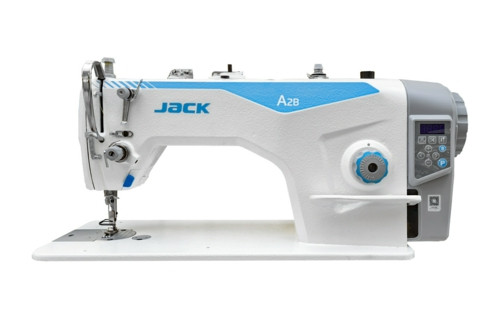 JACK JK-A2B-CH Одноигольная прямострочная машина челночного стежка с нижним транспортером, плоской платформой, - фото 1 - id-p225184764