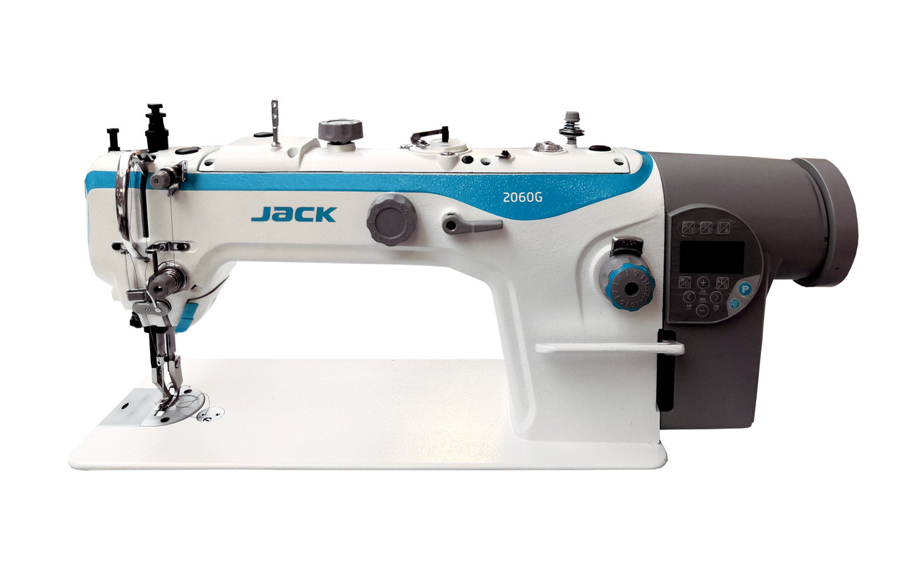 JACK JK-2060GHC-4Q Одноигольная машина челночного стежка с плоской платформой, тройным продвижением, - фото 1 - id-p225184765