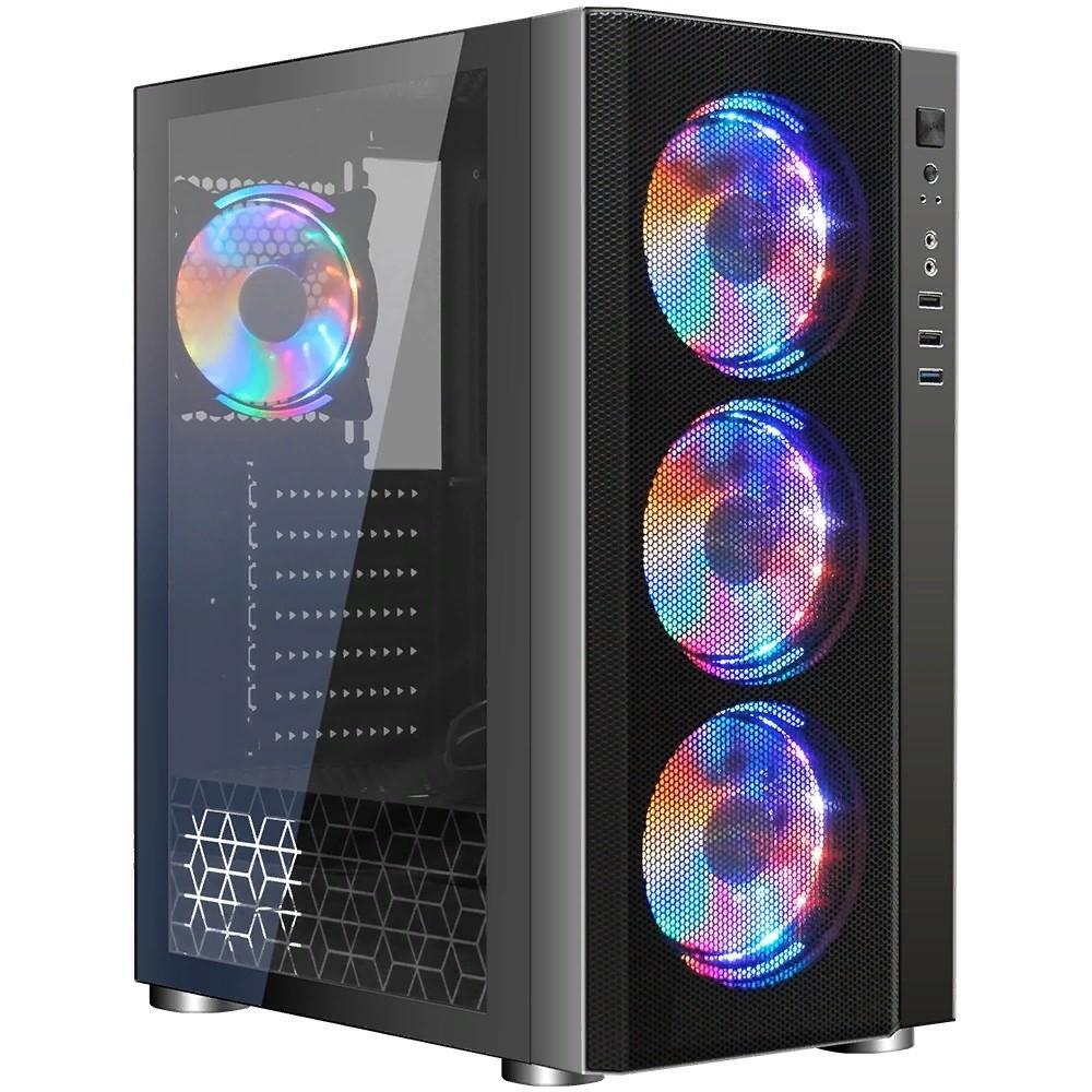 Ginzzu CL300 FAN 12CM RGB*4 USB3.0 CRC6 NEW - фото 1 - id-p225184661