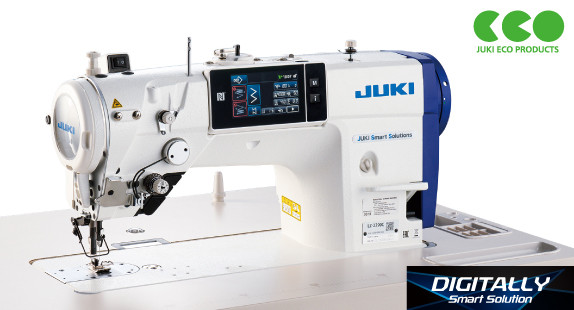 JUKI LZ-2290CS7WB/AK155 одноигольная швейная машина челночного стежка строчки зиг-заг с электронным - фото 1 - id-p225184909