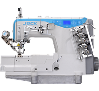 JACK W4-UT-02BB  плоскошовная машина для окантовки с автоматической обрезкой нити
