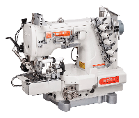 SIRUBA C007KD-W532-356-CR-CX-UTP-CL-RL-DCKH1-1 3-игольная 5-ниточная плоскошовная машина-автомат цепного