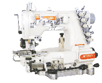 SIRUBA C007K-W542-356/CFC/CL/FH/2 3-игольная 5-ниточная плоскошовная (распошивальная) машина цепного стежка с