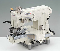 Kansai Special DX-9902-3ULK/UTC 5-игольная машина с цилиндрической платформой для втачивания резинки в пояс, с