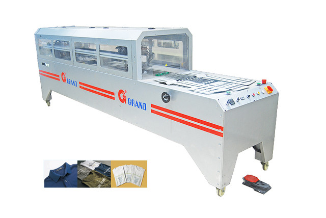 Grand GM300 полностью автоматическая машина для складыввния и упаковки изделий (свитера, толстовки, рубашки - фото 1 - id-p225185362