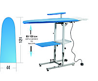 Складная гладильная доска KER Battistella с подогревом, вытяжкой без парогенератора, регулируется по высоте