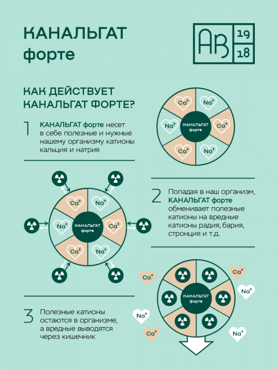 Канальгат форте, 90 капсул, органический энтеросорбент - фото 6 - id-p225187067