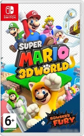 Игра Super Mario 3D World + Bowser s Fury для Nintendo Switch - фото 1 - id-p225187270
