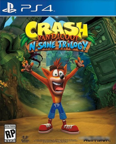 Игра Crash Bandicoot N. Sane Trilogy для PlayStation 4 - фото 1 - id-p225187304