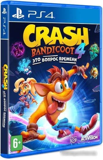 Игра Crash Bandicoot 4: Это Вопрос Времени для PlayStation 4 - фото 1 - id-p225187318