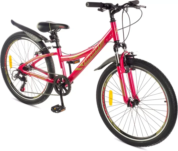 Двухколесный велосипед «FAVORIT» модель DISCOVERY-24VA DIS24V11RD-AL - фото 2 - id-p225187366