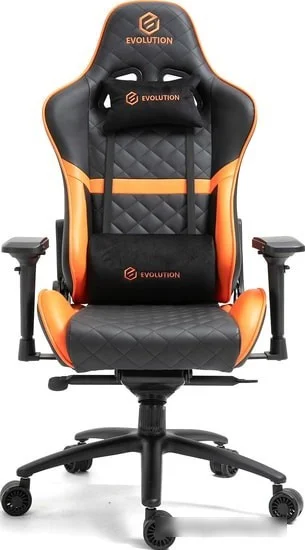 Кресло Evolution Delta (черный/оранжевый) - фото 2 - id-p225187390
