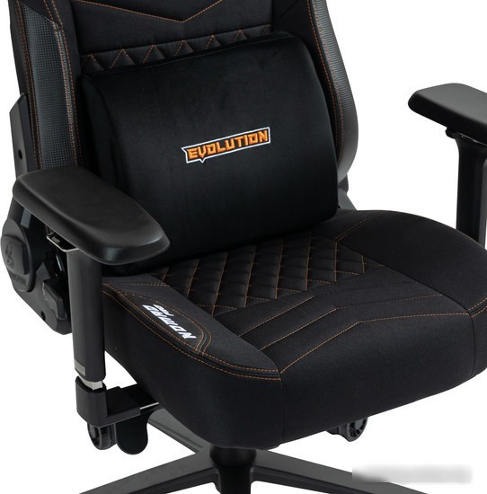 Кресло Evolution Nomad PRO (черный/оранжевый) - фото 3 - id-p225187393