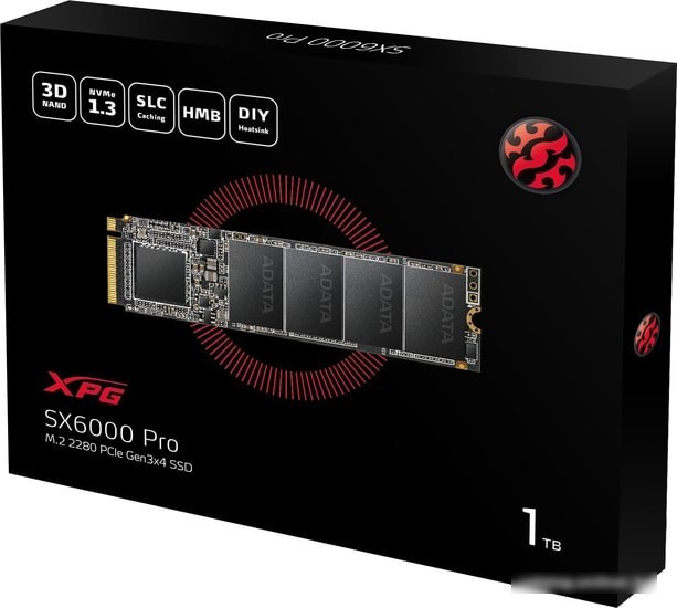 SSD A-Data XPG SX6000 Pro 1TB ASX6000PNP-1TT-C - фото 4 - id-p225187820