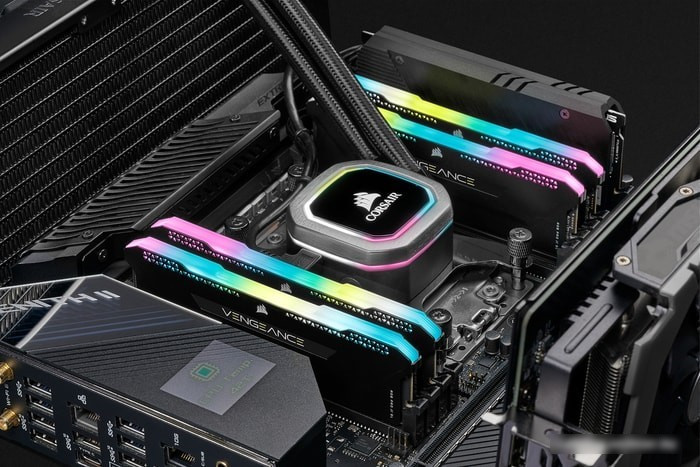 Оперативная память Corsair Vengeance RGB PRO SL 2x8GB DDR4 PC4-17000 CMH16GX4M2E3200C16 - фото 5 - id-p225187885