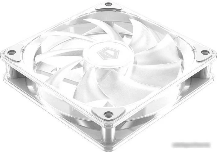 Вентилятор для корпуса ID-Cooling Crystal 120 White ARGB - фото 4 - id-p225187974