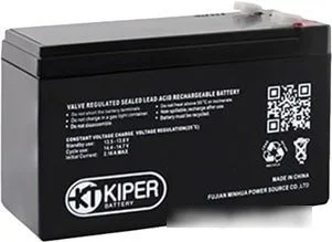 Аккумулятор для ИБП Kiper HRL-1234W F2 (12В/9 А·ч) - фото 1 - id-p225188128