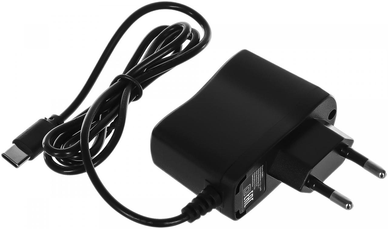 Сетевое зар./устр. Buro BUWC1 2A кабель USB Type C черный (BUWC10S00CBK) - фото 1 - id-p225188359