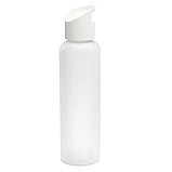 Бутылка пластиковая для воды Sportes белая матовая, фото 2
